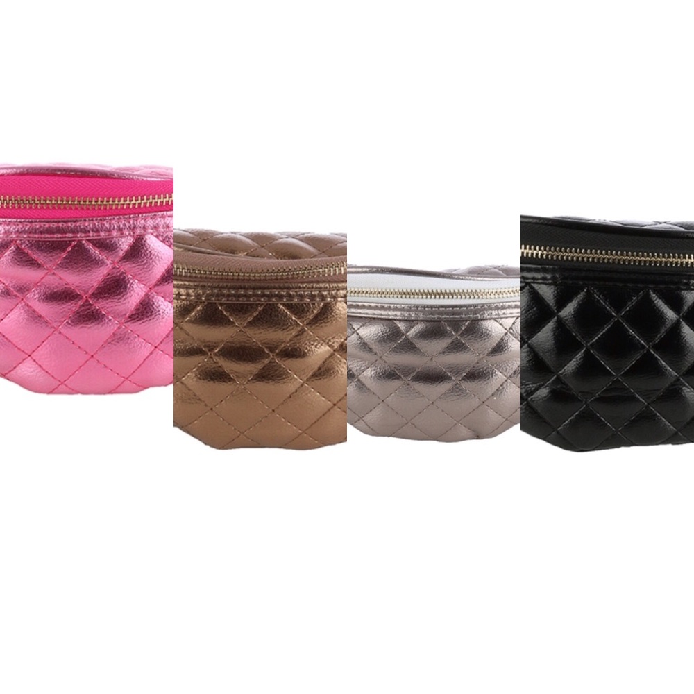 Quilt designed fanny packs